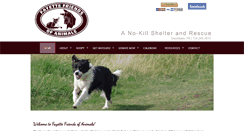 Desktop Screenshot of fayettefriendsofanimals.net
